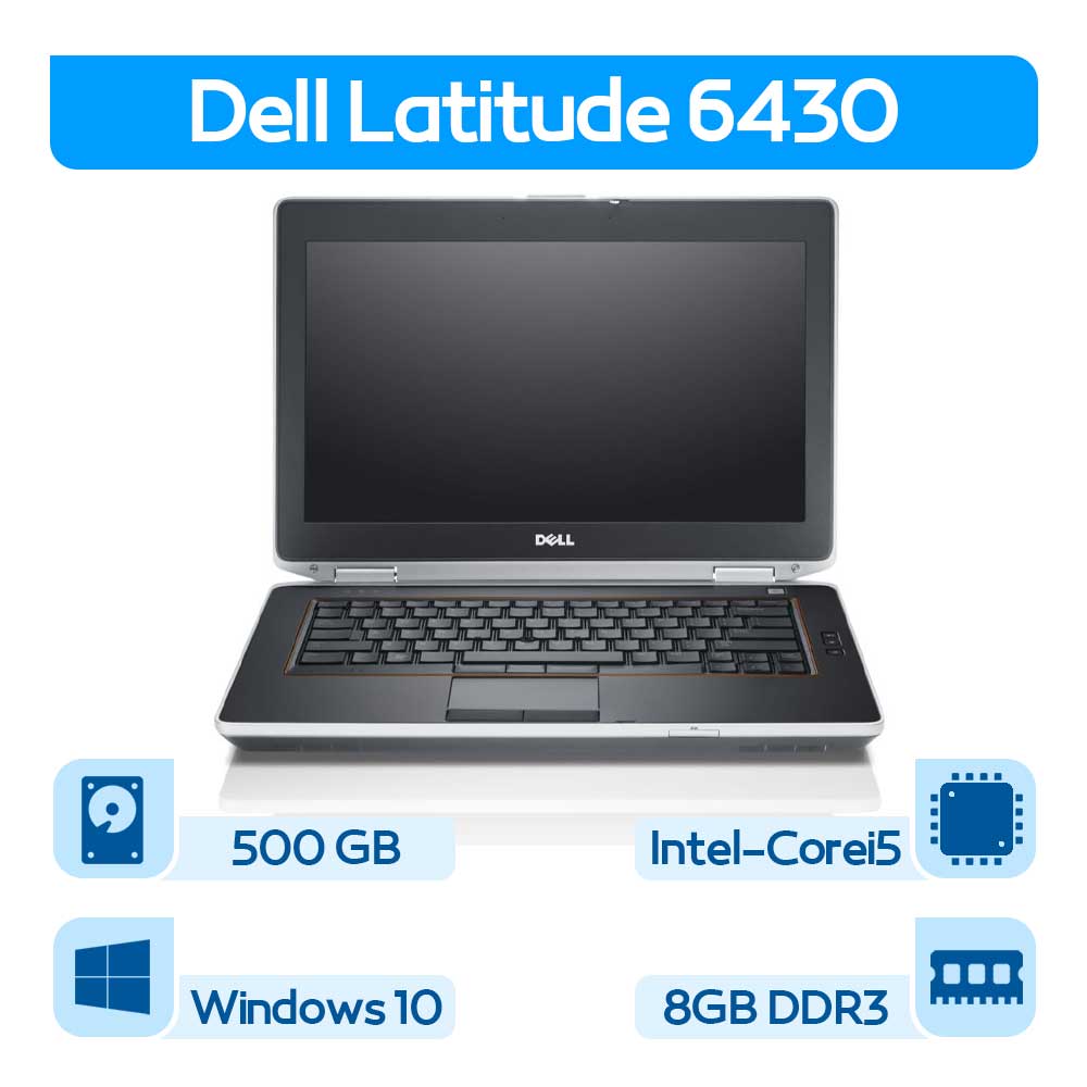 لپتاپ استوک Dell Latitude E6430 i5 نسل ۳