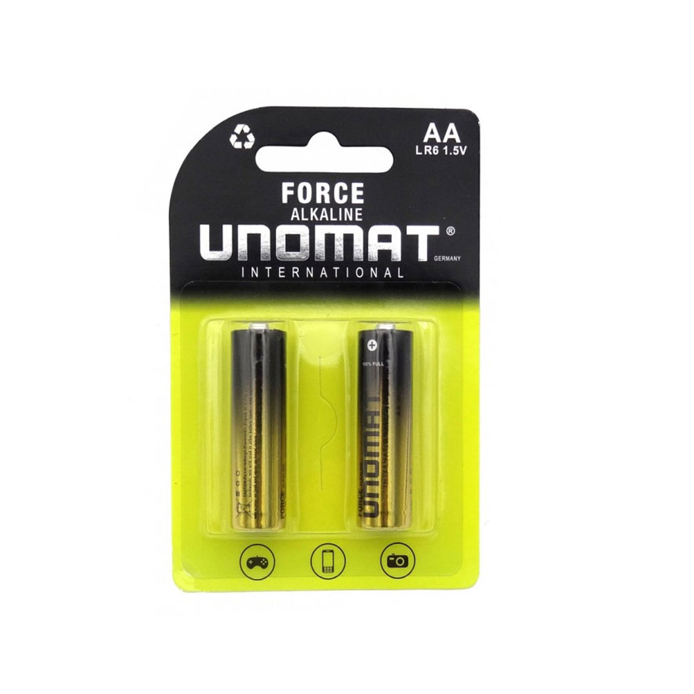 باتری قلمی اونومات آلکاالین BATTERY UNOMAT AA