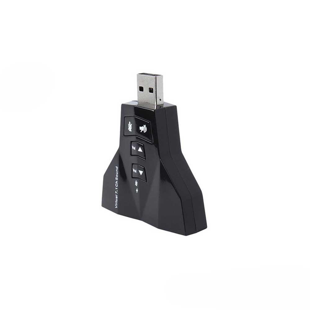 کارت صدای اکسترنال مدل 7 کانال SOUND CARD USB