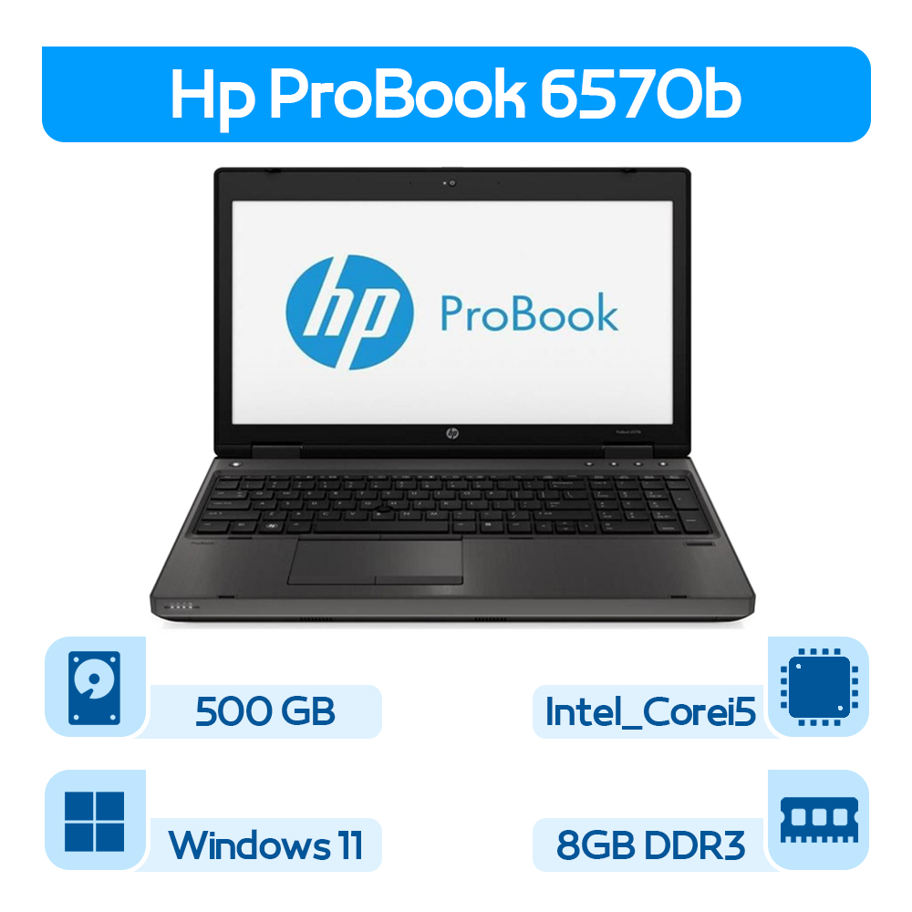 لپتاپ استوک Hp ProBook 6570b نسل ۳