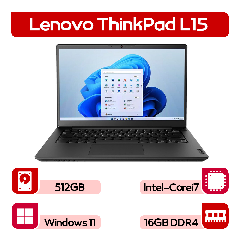 لپتاپ استوک Lenovo ThinkPad L15 نسل 12