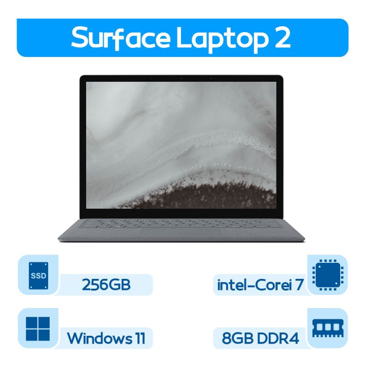 لپتاپ استوک مایکروسافت مدل Surface Laptop 2 نسل8