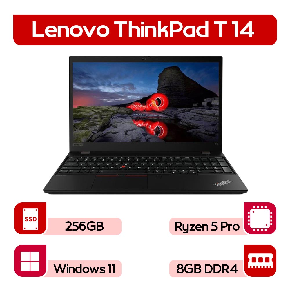لپتاپ استوک  Lenovo ThinkPad T14 Gen1 Ryzen5 pro