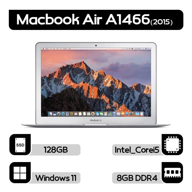 لپتاپ استوک Apple Macbook air A1466(2015)